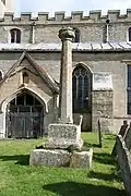 Churchyard cross, All Saints' churchyard