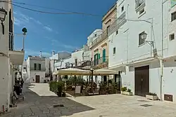 Piazza Pellegrino Rossi, in the old town