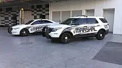 FPIS and a first generation pre-facelift Ford Police Interceptor Utility with the Las Vegas City Marshals