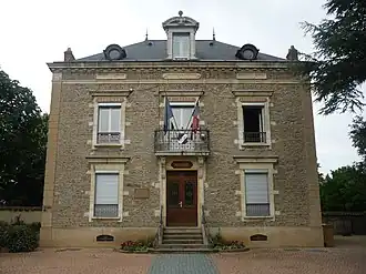 The town hall in Civrieux d'Azergues