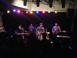 Clap Your Hands Say Yeah performing in 2014
