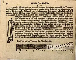 By 1732, the clarion had become the natural trumpet in music instruction books. Museum musicum theoreticalo practicum