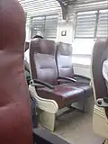 Second class seats
