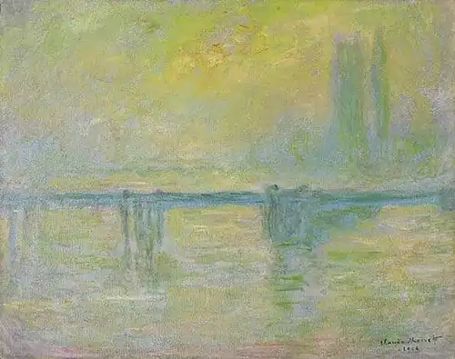 Charing Cross Bridge, Fog, 1902, Art Gallery of Ontario