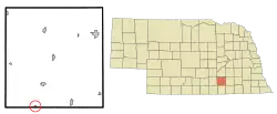 Location of Deweese, Nebraska