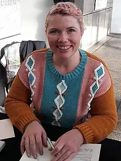 Ford at a book signing in Christchurch, New Zealand, September 2017