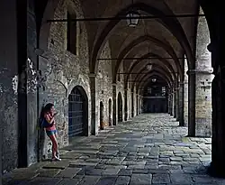 Cloister of the University of Bergamo