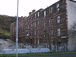 Clune Park Street (uphill)