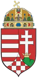 Lesser coat of arms of Transleithania (1915–1918)