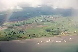 Looking across Taikiki River to Waiau Pa