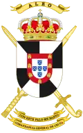 Coat of Arms of Ceuta General Command (COMENGECEU)