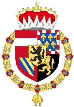 Coat of arms of the Habsburg Netherlands (1482–1797)