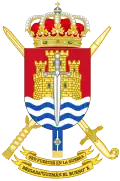 Coat of Arms of 10th Brigade "Guzmán el Bueno" (BOP X)
