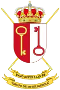 Coat of Arms of the 1st-1 Intelligence Analysis Group (GRINT-I/1) RINT-1