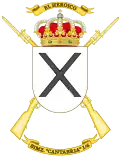 Coat of Arms of the 1st-6 Mechanized Infantry Battalion "Cantabria" (BIMZ-I/6)