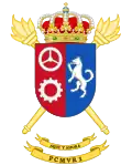 Coat of Arms of the 1st Wheeled Vehicles Maintenance Park and Center (PCMVR-1)