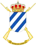 Coat of Arms of the 2nd-4 Protected Infantry Flag "Roger de Lauria" (BIP-II/4)