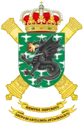 Coat of Arms of the 2nd-71 Air Defence Artillery Battalion (GAAA-II/71)