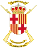 Coat of Arms of the 63rd Infantry Regiment "Barcelona" (RI-63)