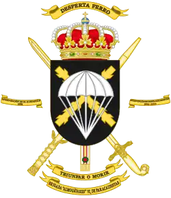 Coat of Arms of 6th Paratrooper Brigade "Almogávares" (BOP PAC VI)