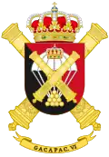 Coat of Arms of the 6th Field Parachute Artillery Battalion (GACAPAC-VI)