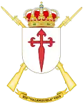 Coat of Arms of the 7th-3 Protected Infantry Flag "Lieutenant Colonel Valenzuela" (BIP-VII/3)