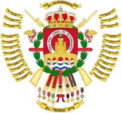 Coat of Arms of the 9th Infantry Regiment "Soria" (RI-9)