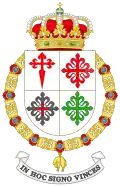 Coat of Arms of the former 37th Infantry Regiment Órdenes Militares (RINF-37)