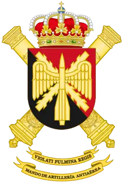 Coat of Arms of the Army Air Defence Command (MAAA)
