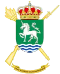 Coat of Arms of the Barracks Services Unit "Alférez Rojas Navarrete" (USAC)