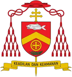 Anthony Soter Fernandez's coat of arms