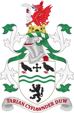 Coat of arms of Clwyd