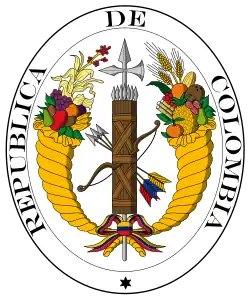 Arms of Gran Colombia (1821–1830)