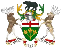 Coat of arms of Ontario
