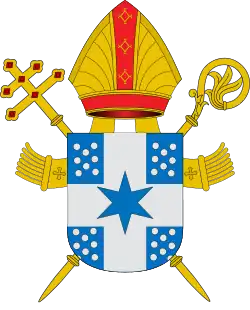 Coat of arms of the Archdiocese of Paraíba