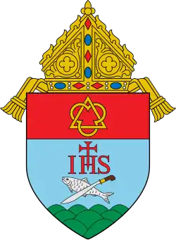 Coat of arms of the Diocese of Talibon