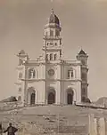Basílica during its construction in 1926