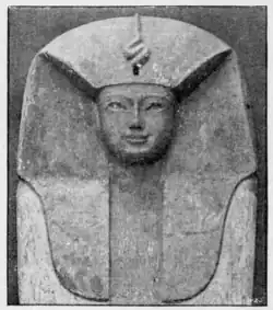 Rishi coffin of Seqenenre Tao, as found in 1881, before being moved to the Cairo Egyptian Museum