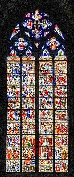 Petrus- und Wurzel Jesse-Fenster, 1509