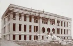 The Industrial Training School of Charleston, SC (shown under construction in 1910)