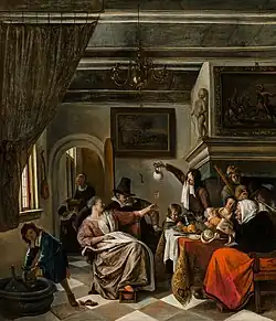 As old men sing, so children squeal, 1662, Musée Fabre