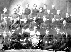 Commonwealth Football Club in Johannesburg, South Africa with the Elliot Shield 1905