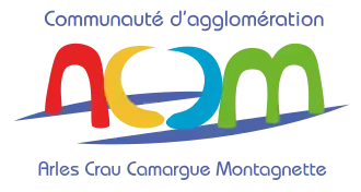 Official logo of Arles-Crau-Camargue-Montagnette