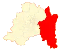 Location in the Santiago Metropolitan Region