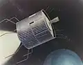 Concept artwork of the ATS-3 satellite.