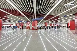 Line 13 concourse (December 2021)