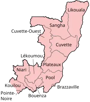 Regions of the Congo