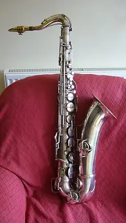 A "Transitional" Conn New Wonder 'Series II' tenor saxophone made in 1934