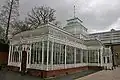 The exterior of the conservatory