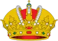 Holy Roman Empire, variant especially common in the Spanish heraldic tradition